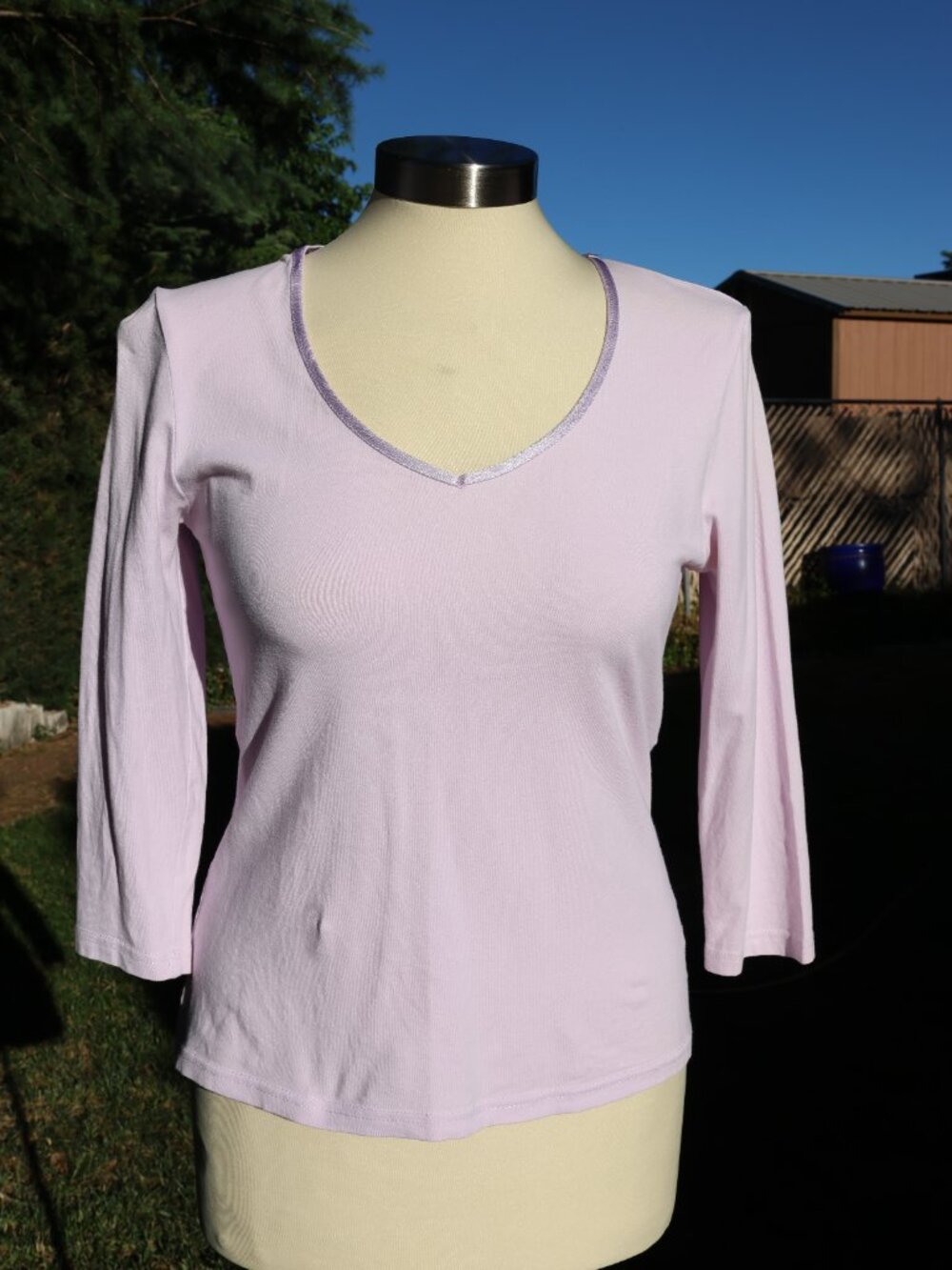 Lavender Pullover Tee shirt